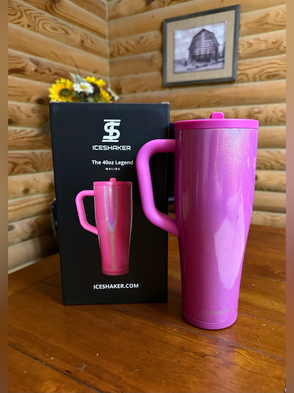 MALIBU IceShaker 40oz Legend Series Shaker Tumbler • LEAKPROOF • easy to clean